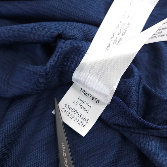 Ariat Tek Laguna Hoodie Womens Medium Heathered Blue Long Sleeve Pullover - Picture 7 of 13